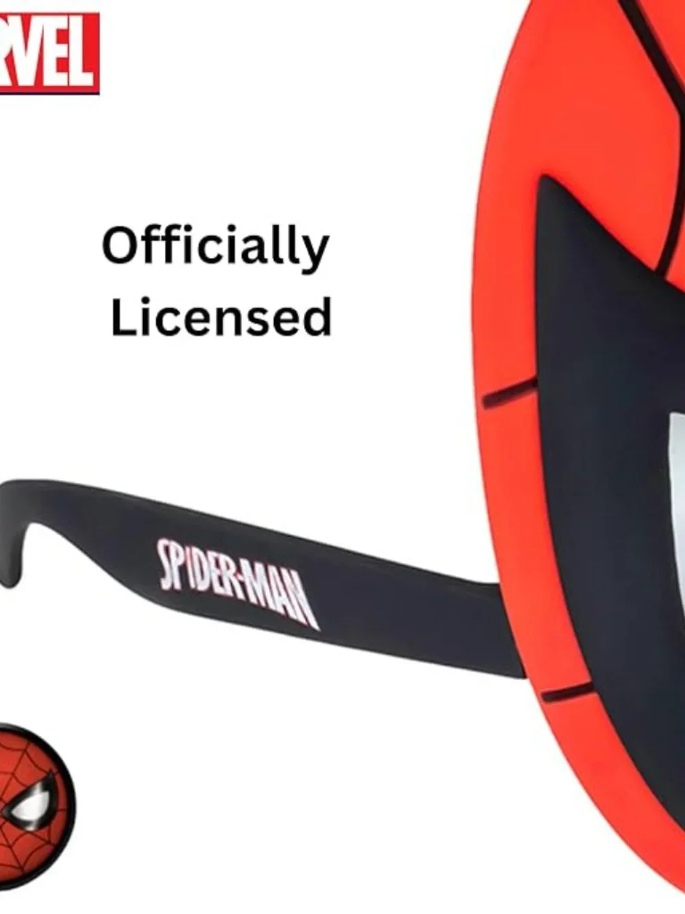 Marvel Spider-Man Costume Sunglasses Adults - Kids Red UV Protection New on Card